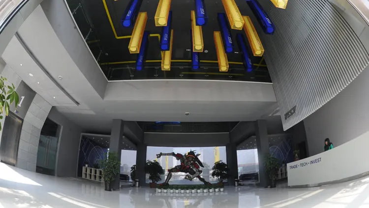 Office building hall